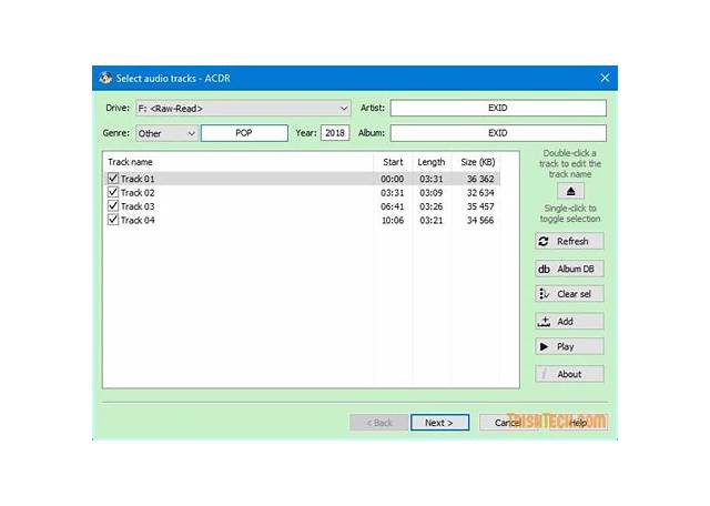 ACDR (Windows) software [fmj-software]